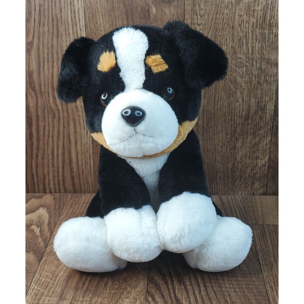 Hugs & Cuddles Bernese Mountain Dog Brown White 12" Plush 2024